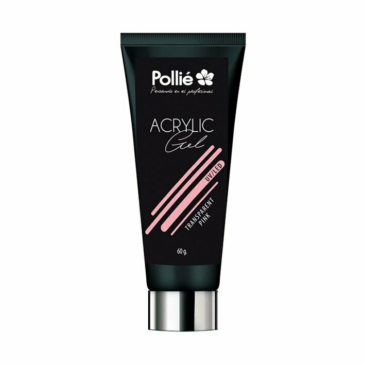 Acrylic gel ROSA TRANSPARENTE- POLLIE Acrylic gel ROSA TRANSPARENTE- POLLIE