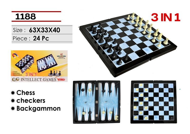 شطرانج 3*1 مغناطيس