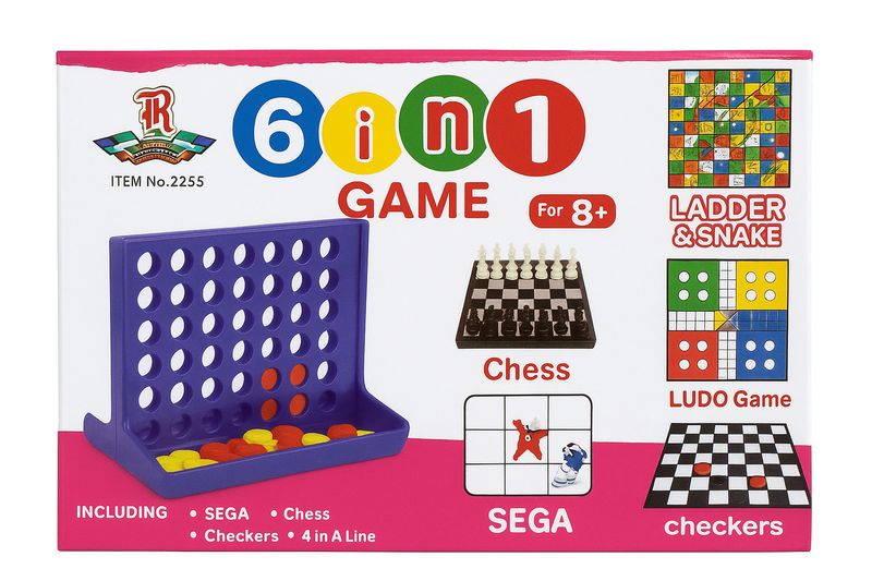 لعبة 6 ألعاب في 1