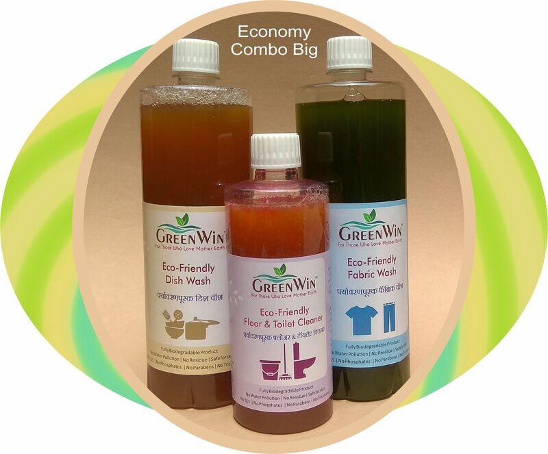 Economy Combo Big 1000+1000+500ml