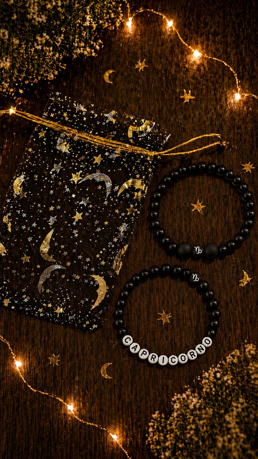 2 Braccialetti Segno Zodiacale Monocolore