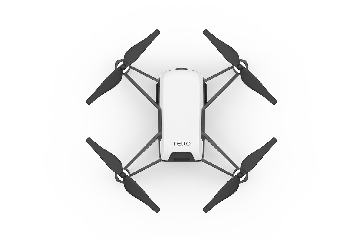 DJI Tello Drone with 5MP HD Camera 720P Wi-Fi FPV 8D Flips Bounce Mode Quadcopter Stem Coding Newest Professional Camera Drone, White