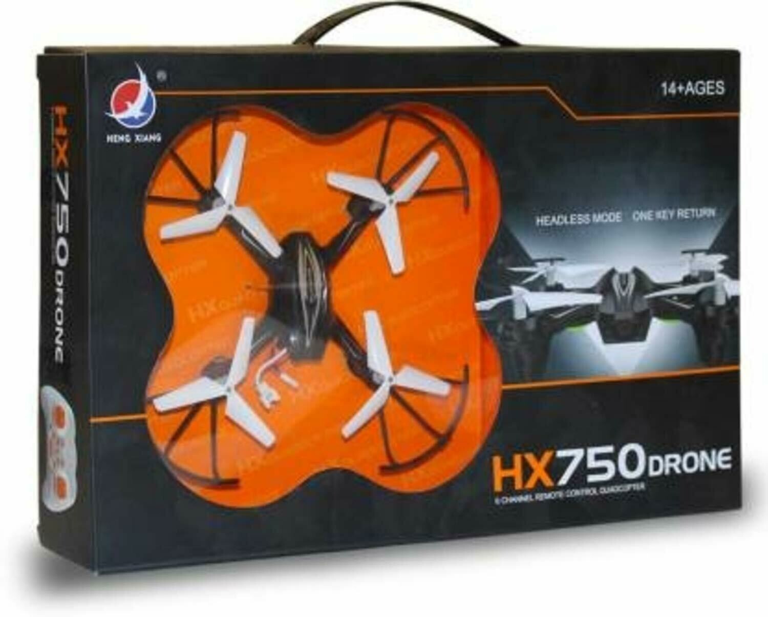 Panther HX750 Drone 2.6 Ghz 6 Channel Remote Control Quadcopter Stable Remote-Control Quadcopter with Two Extra Blades (Multicolor)