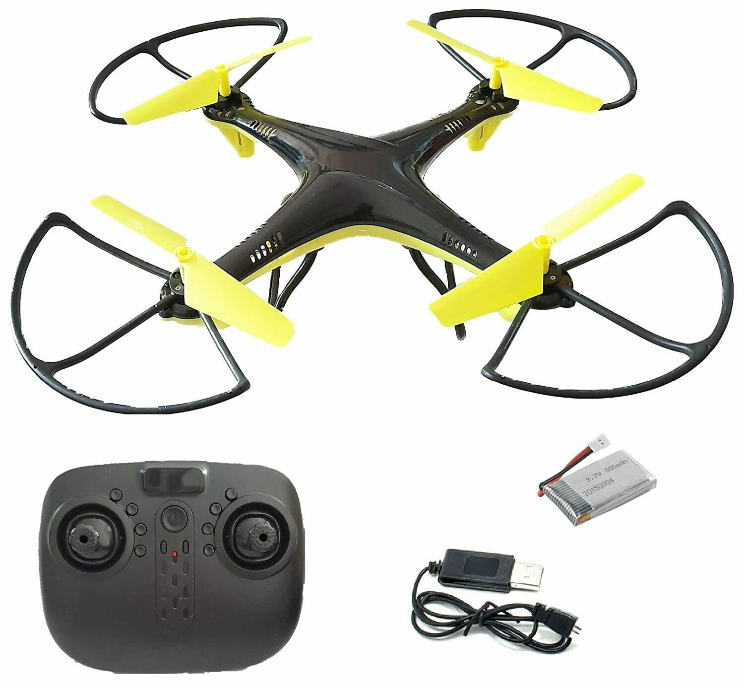 Panther Qaudcopter Drone Aerial Vehicle 360 Degree Flip Action 2.4Ghz 4.5 Channel with 6-Axis Gyro System (No Camera)