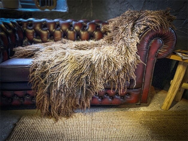Large Felted Fleece Rug