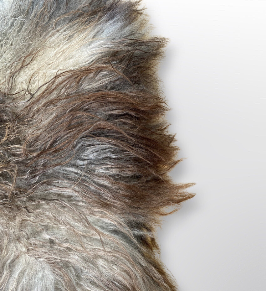 Felted Fleece Rug -  Icelandic Sheep 145