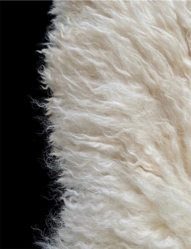 Felted Fleece Rug - Large White 191