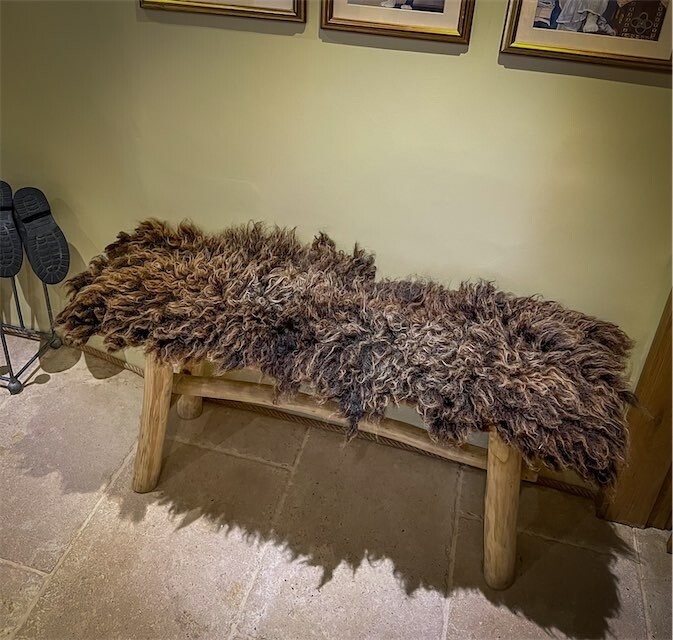 Small Felted Fleece Rug - 185