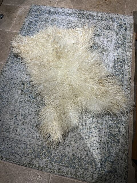 Felted Dalesbred Sheep Rug - 234