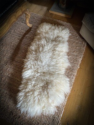 Handcrafted Felted Wool Rug - 259