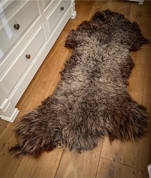 Long Felted Fleece Rug  - 304