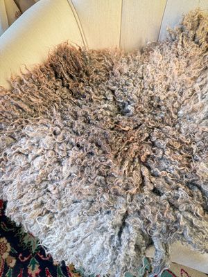 Felted Fleece Seat Cover -  Gotland Wool 311