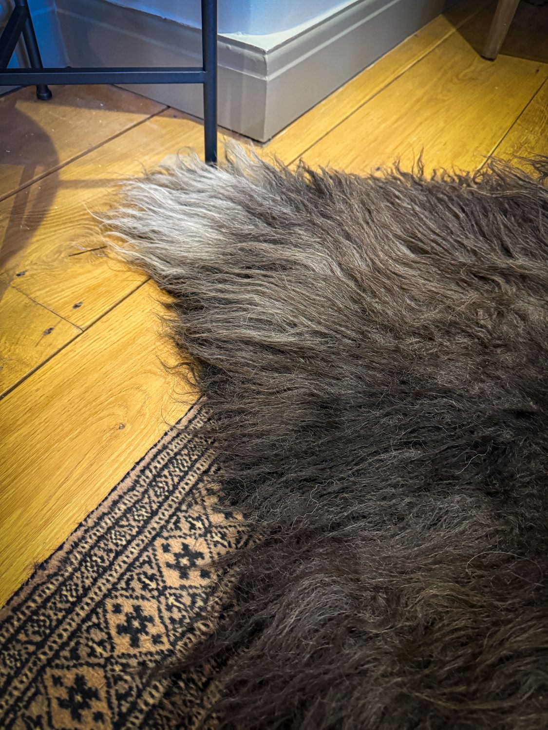 Rustic Hebridean Felted Rug - 313