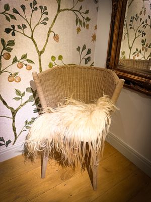 Rustic Felted Fleece Seat Pad - 280