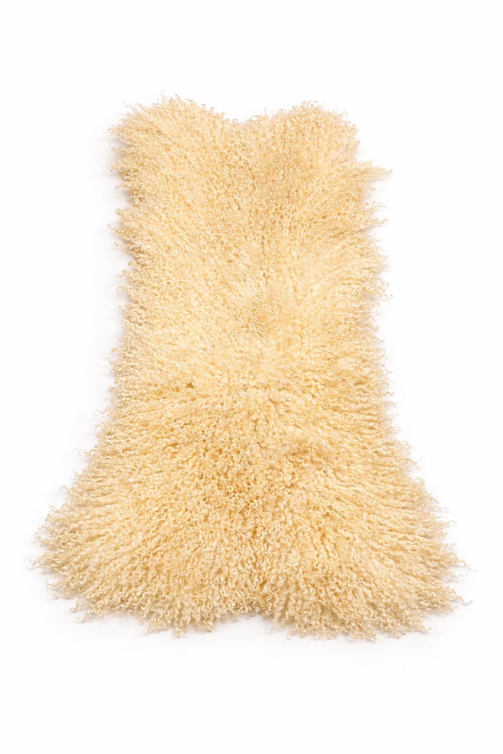Cream Felted Fleece Sheep Rug