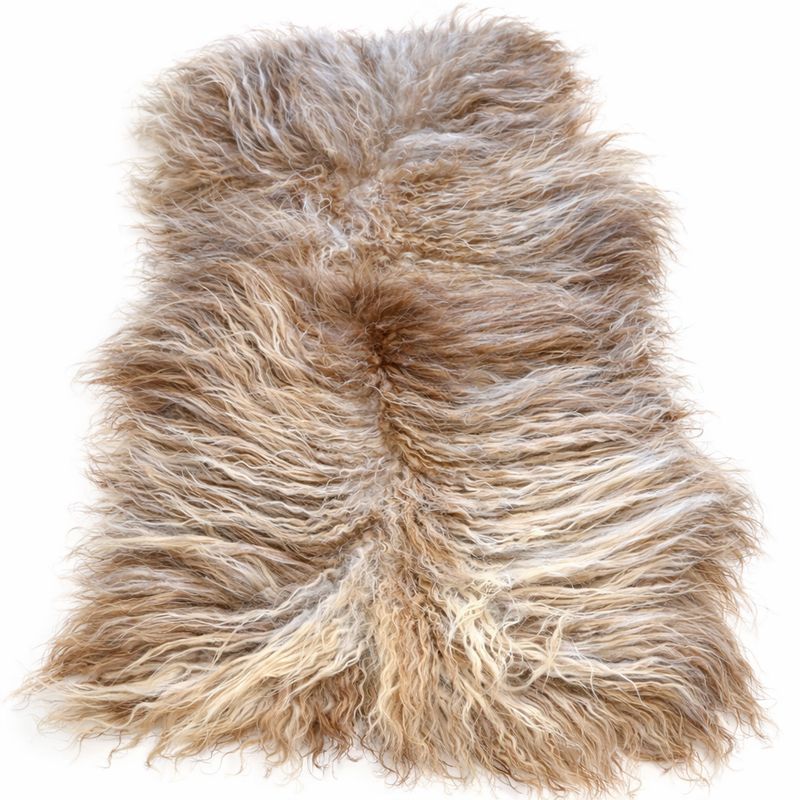 Felted Fleece Rug - 352 Wild Looking Felted Fleece Icelandic Rug