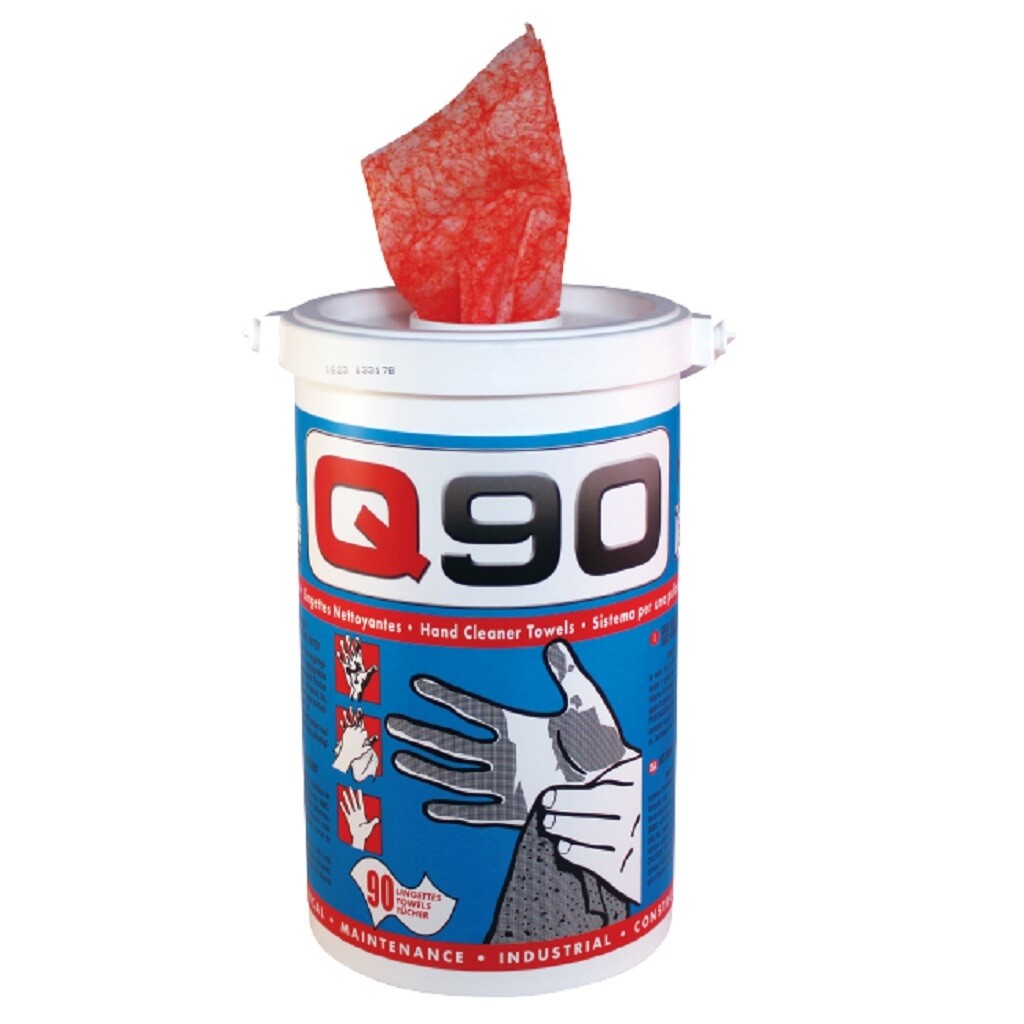 Q90 - Industrial Hand Cleaning Wipes - 90 pcs