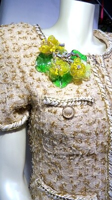 Broche Haute Couture Vintage 1996 pour Christian Lacroix