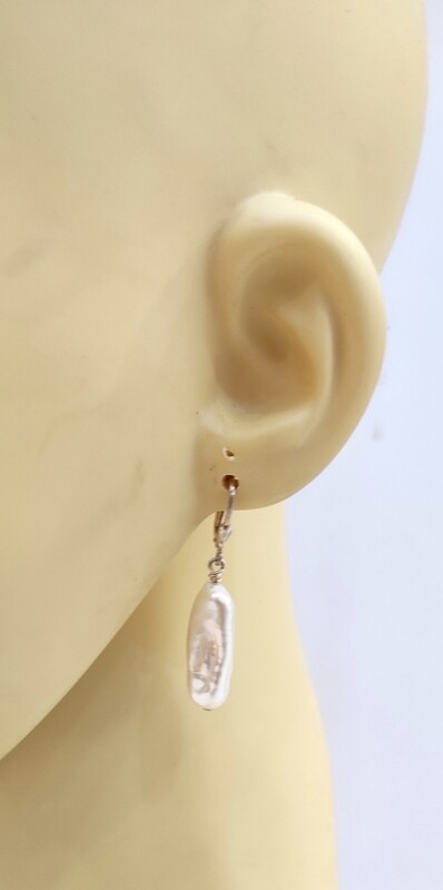 Boucles d'oreilles en perles de culture