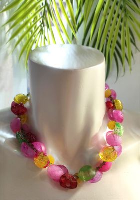Collier Cocoon Fuchsia