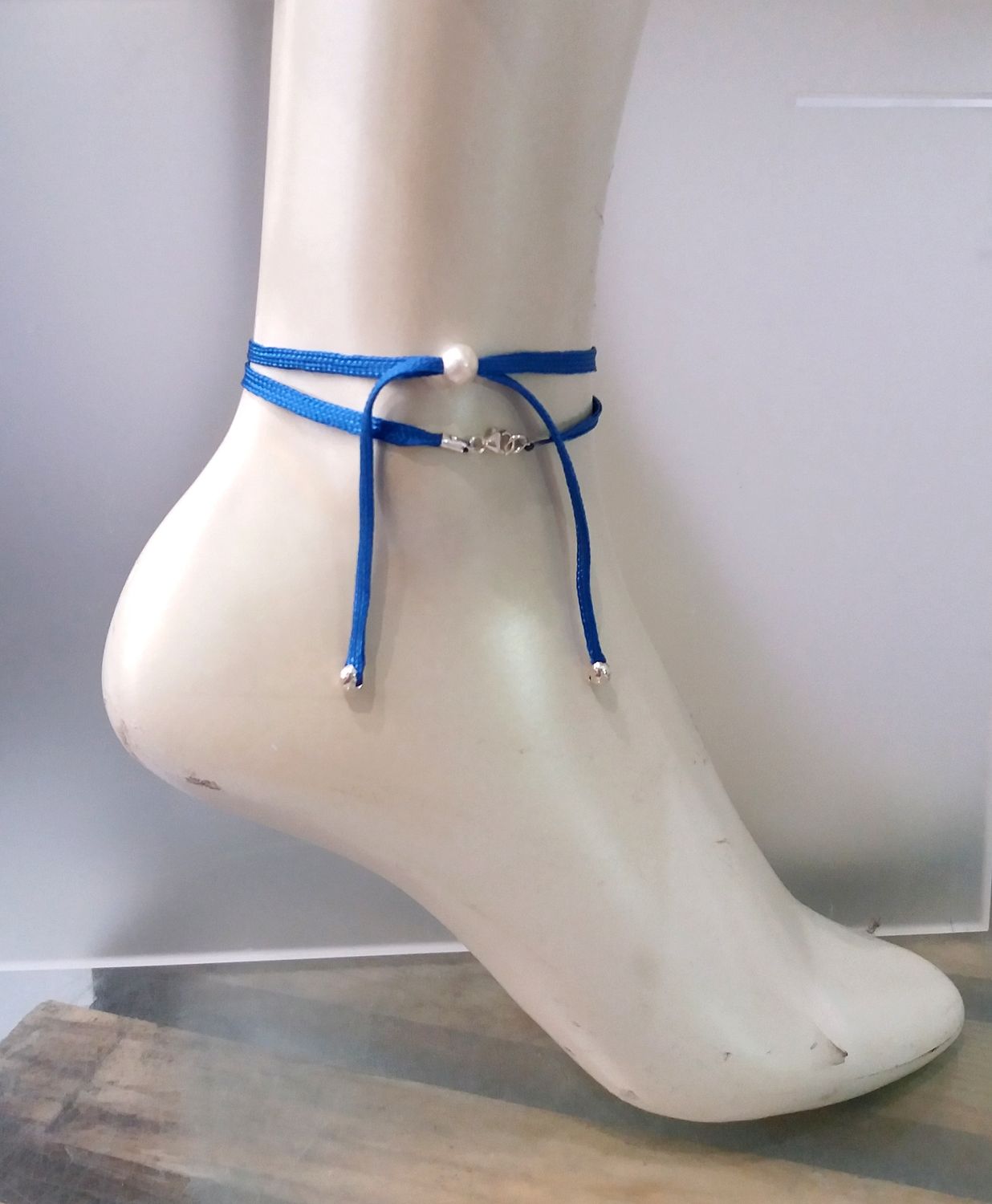 Bracelet de Cheville Modulable Upcycling