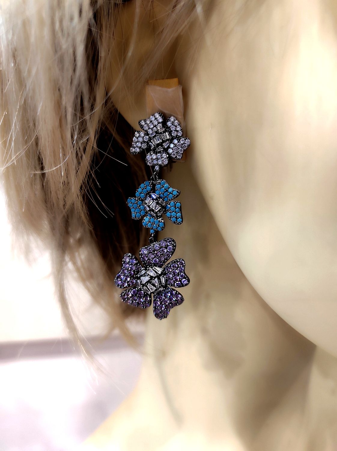 Clips  fleurs