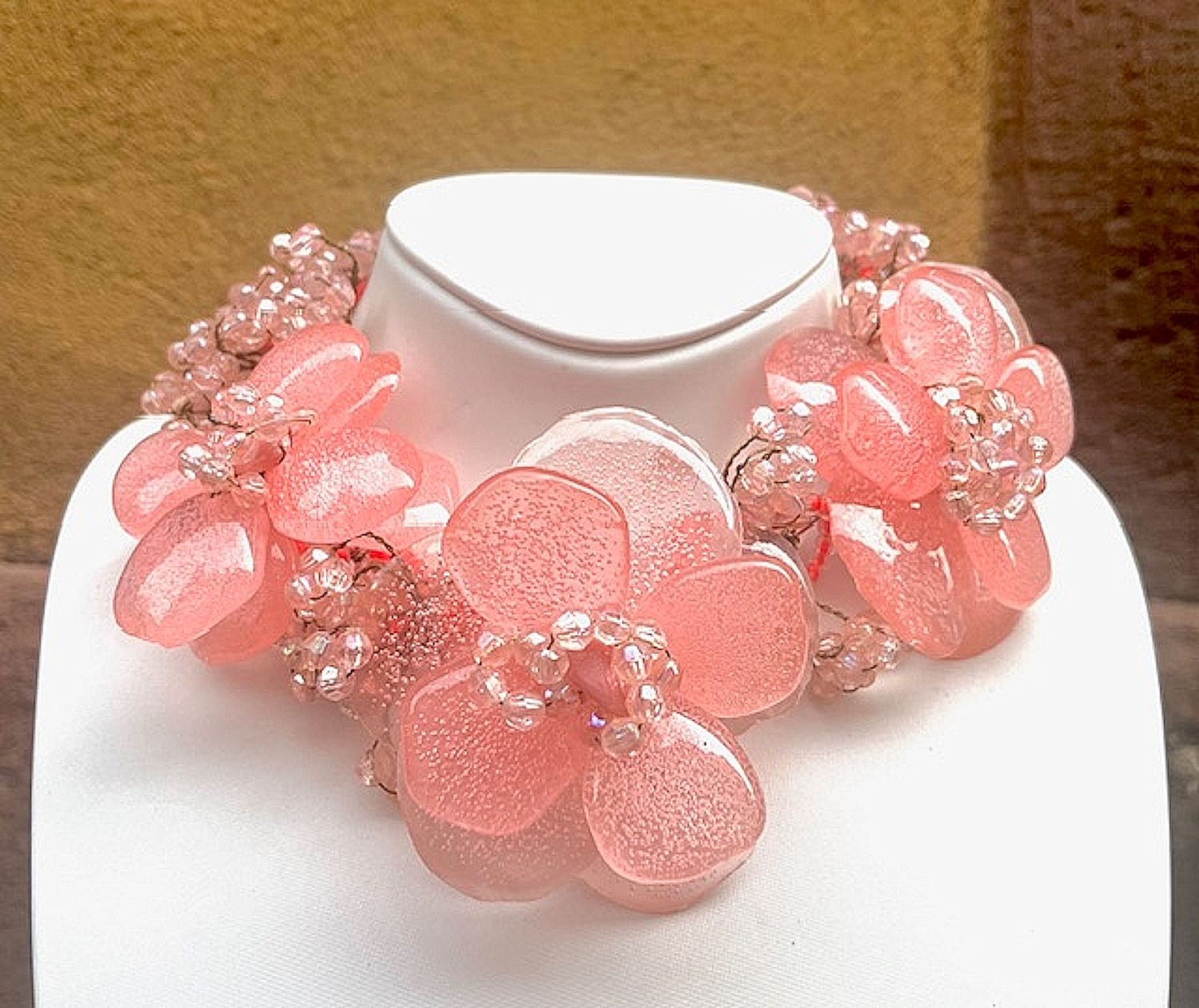 Bijoux Haute Couture rose
