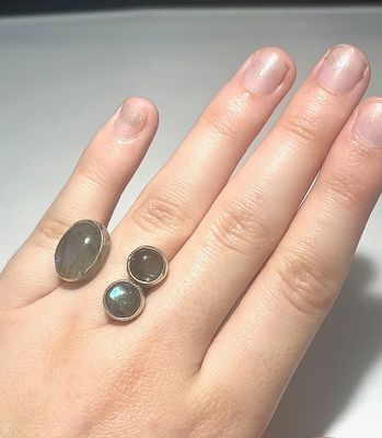 Bague Labradorite