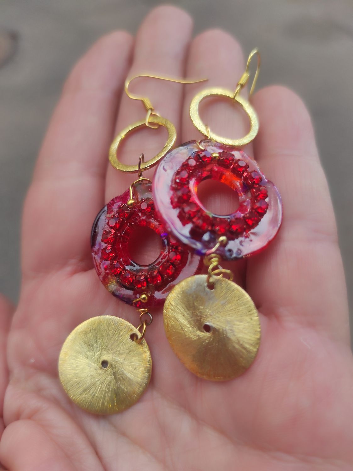 Boucles d&#39;oreilles légères gypsy