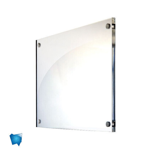 PMMA CLEAR PLATE 100x100cm | with hole