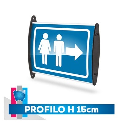 PROFILO H 15cm
