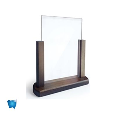 W STAND | porta messaggio bi facciale