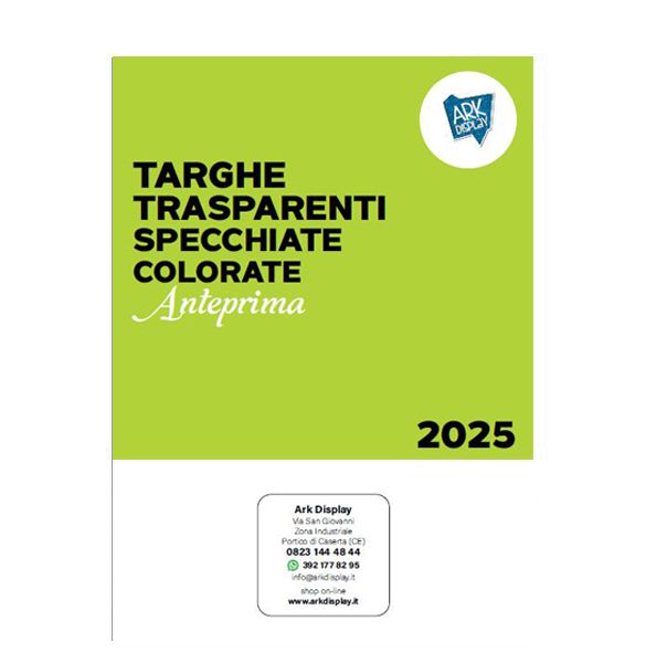 TARGHE | anteprima catalogo