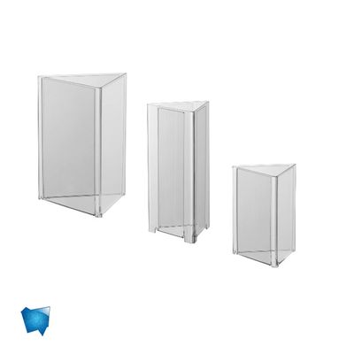 PRISMA | espositore triangolare