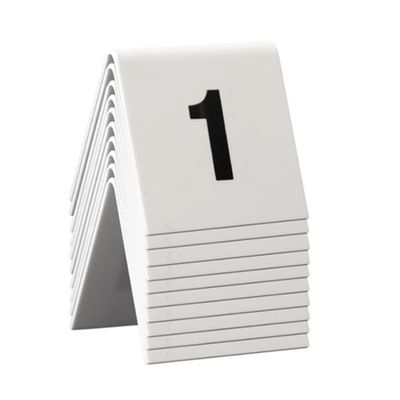 NUMBERS | numeri segnaposto da 1 a 60