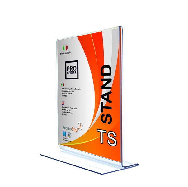 TS STAND | DIN | PRO | porta messaggio