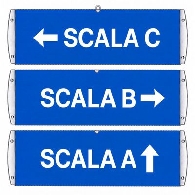 INDOOR MAXI WALL SIGN | messaggio intercambiabile