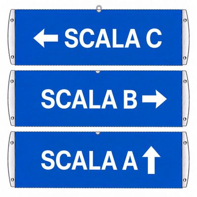 INDOOR MAXI WALL SIGN | messaggio intercambiabile