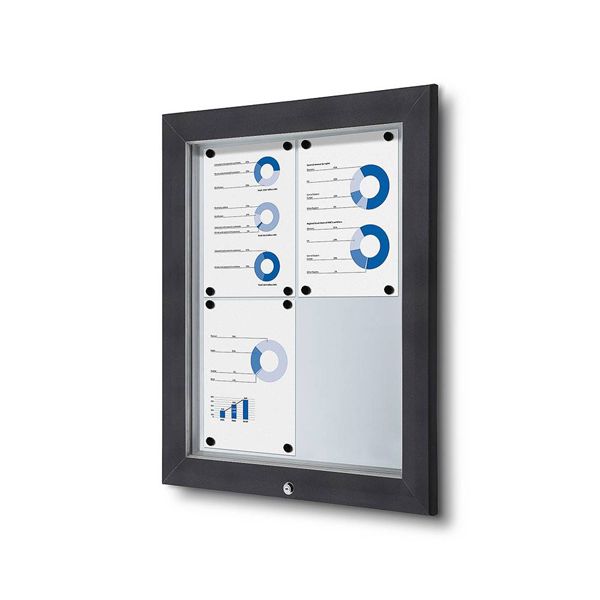 BACHECA DA ESTERNO B1 e IP56 | magnetica