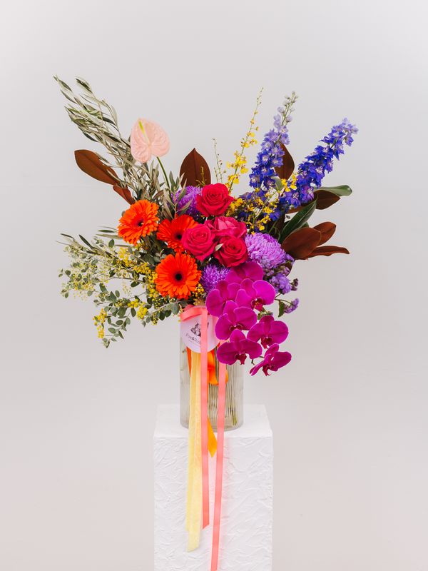 Colour Bomb Vase Arrangement