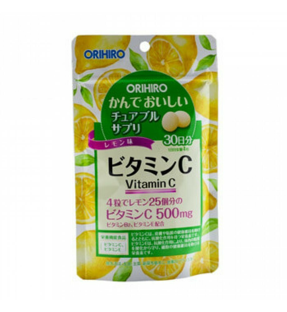 Orihiro. Витамин C со вкусом лимона.