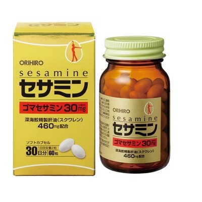 Сезамин Sesamine, Orihiro, на 30 дней.