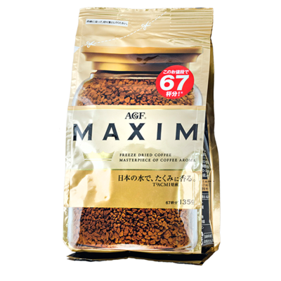Кофе AGF Maxim Gold растворимый 135 г

