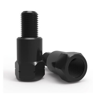 Mirror Adaptors- Pair of M10 female to M8 male