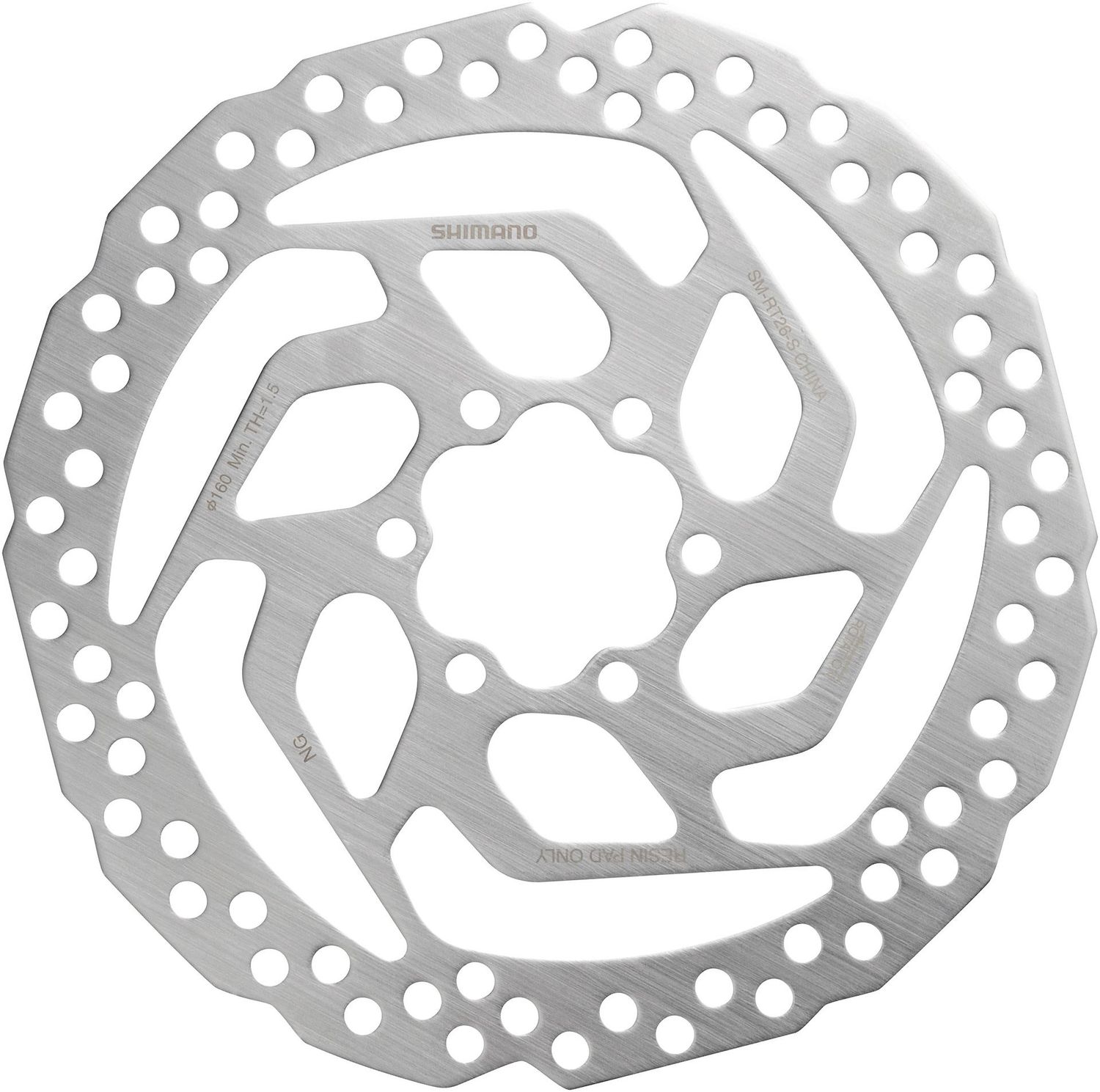 Shimano SM-RT26 6 bolt disc rotor 180mm