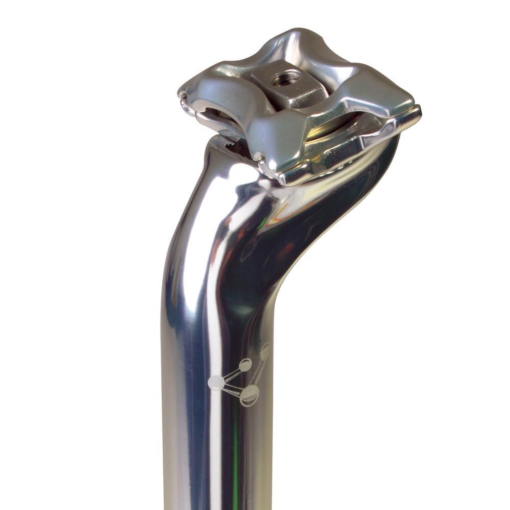 Genetic Heritage Seat Post Silver 27.2mm