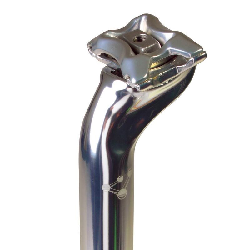 Genetic Heritage Seat Post Silver 27.2mm