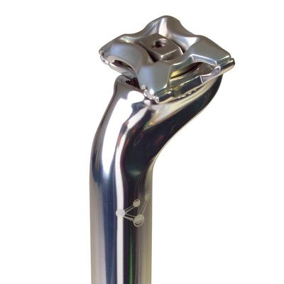 Genetic Heritage Seat Post Silver 27.2mm