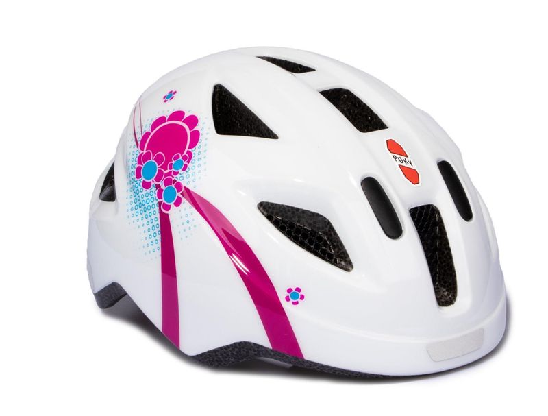 Puky Kids Helmet PH-8 Medium (51-56cm) White/Pink Puky Kids Helmet PH-8 Medium (51-56cm) White/Pink