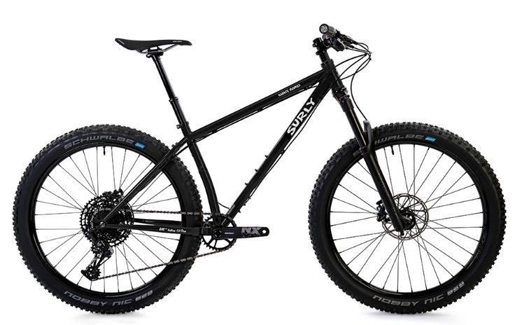 Surly Karate Monkey 27.5+ Large/Black, Suspension: Suspension, Colour: Black, Size: Large